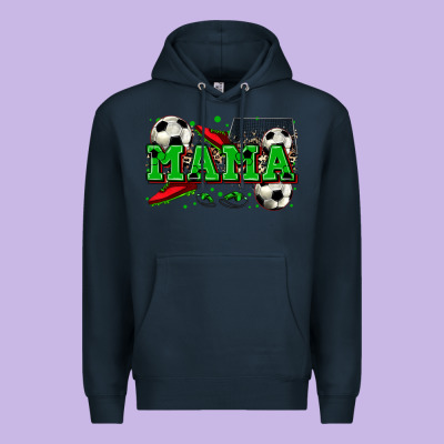 Mama Soccer Premium Hoodie Designed By Zillion Design Studio
