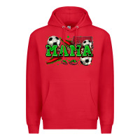 Red mama soccer Premium Hoodie - Zillion Design Studio