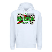 White mama soccer Premium Hoodie - Zillion Design Studio