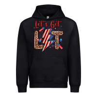 Black let s get lit Urban Hoodie - Zillion Design Studio