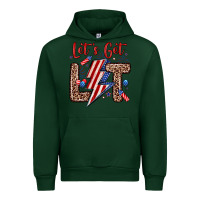 Forest Green let s get lit Urban Hoodie - Zillion Design Studio