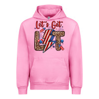 Fuchsia Pink let s get lit Urban Hoodie - Zillion Design Studio