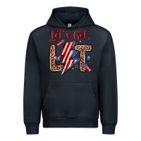 Navy let s get lit Urban Hoodie - Zillion Design Studio