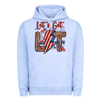 Pigment Grape Ice let s get lit Urban Hoodie - Zillion Design Studio
