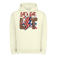 Pigment Pistachio let s get lit Urban Hoodie - Zillion Design Studio