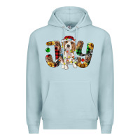 Blue Mist beagle christmas joy Premium Hoodie - RanaPortraitStore