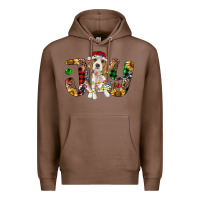Chestnut beagle christmas joy Premium Hoodie - RanaPortraitStore