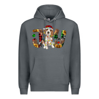 Rock beagle christmas joy Premium Hoodie - RanaPortraitStore