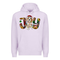 Lilac beagle christmas joy Premium Hoodie - RanaPortraitStore