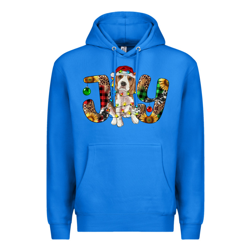 Beagle Christmas Joy Premium Hoodie by RanaPortraitStore | Teevron