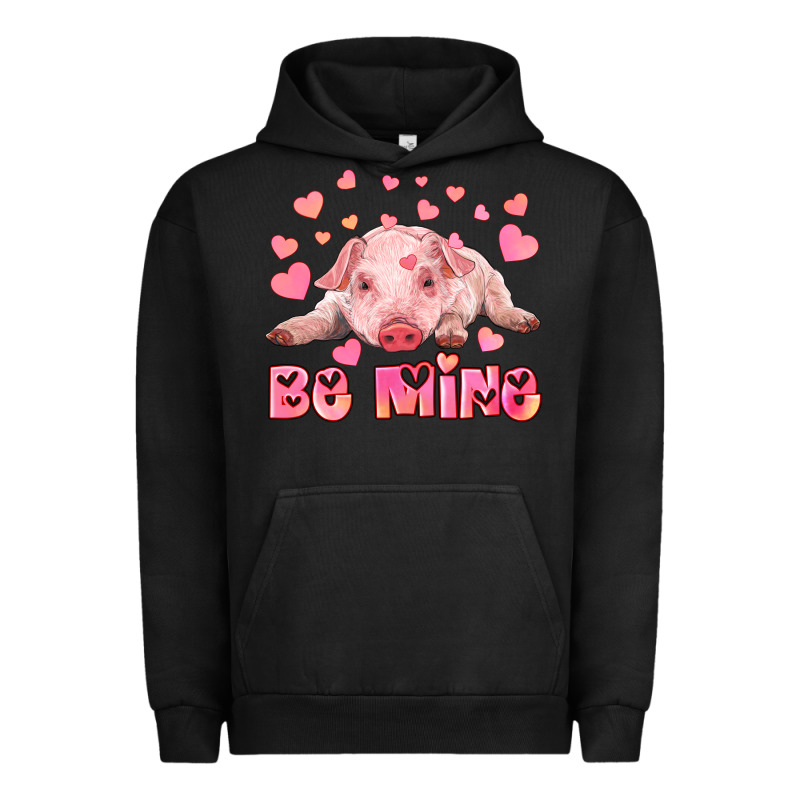 Be Mine Baby Pig Urban Hoodie by RanaPortraitStore | Teevron