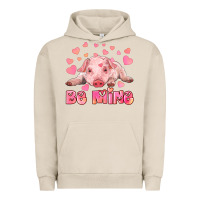Pigment French Oak be mine baby pig Urban Hoodie - RanaPortraitStore
