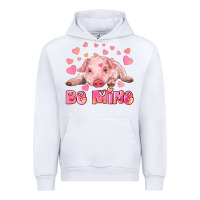 White be mine baby pig Urban Hoodie - RanaPortraitStore