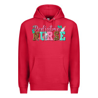 Cardinal pediatric nurse Premium Hoodie - texasbilliewilder