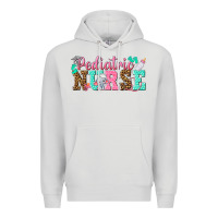 Dove Grey pediatric nurse Premium Hoodie - texasbilliewilder