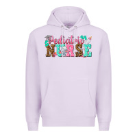 Lilac pediatric nurse Premium Hoodie - texasbilliewilder