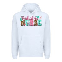 White pediatric nurse Premium Hoodie - texasbilliewilder