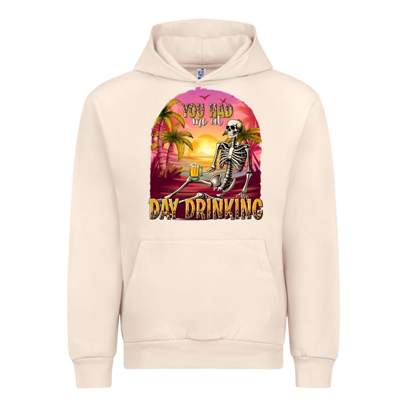 You Had Me At Day Drinking Urban Hoodie by texasbilliewilder | Teevron