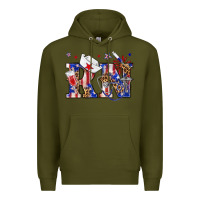 Army Green rn registered nurse billie wilder Premium Hoodie - texasbilliewilder