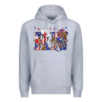 Heather Grey rn registered nurse billie wilder Premium Hoodie - texasbilliewilder