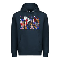 Navy rn registered nurse billie wilder Premium Hoodie - texasbilliewilder