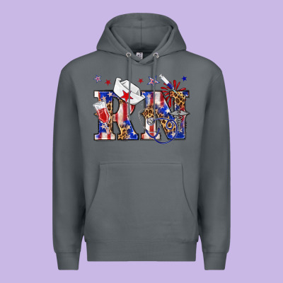 Rn Registered Nurse Billie Wilder Premium Hoodie Designed By Texasbilliewilder