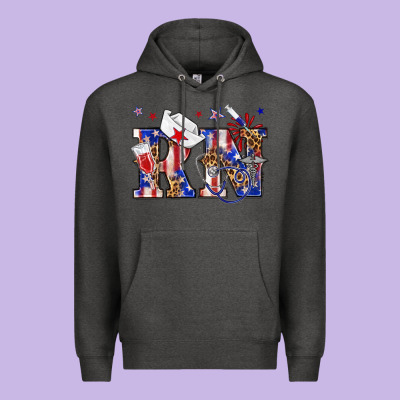 Rn Registered Nurse Billie Wilder Premium Hoodie Designed By Texasbilliewilder