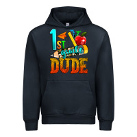 Navy 1st grade dude Urban Hoodie - texasbilliewilder