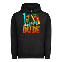 Pigment Black 1st grade dude Urban Hoodie - texasbilliewilder