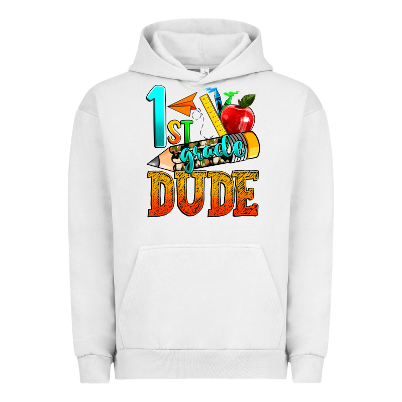 1st Grade Dude Urban Hoodie by texasbilliewilder | Teevron