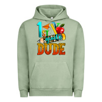 Pigment Oil Green 1st grade dude Urban Hoodie - texasbilliewilder