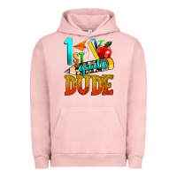 Pigment Salmon 1st grade dude Urban Hoodie - texasbilliewilder