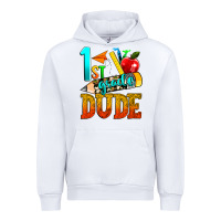 White 1st grade dude Urban Hoodie - texasbilliewilder