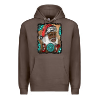 Coffee african american santa joy Premium Hoodie - RanaPortraitStore