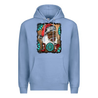Colony Blue african american santa joy Premium Hoodie - RanaPortraitStore