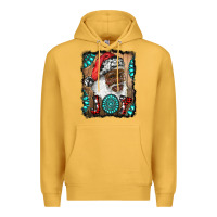 Mustard african american santa joy Premium Hoodie - RanaPortraitStore