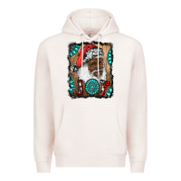 Pale Pink african american santa joy Premium Hoodie - RanaPortraitStore