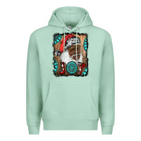 Seafoam african american santa joy Premium Hoodie - RanaPortraitStore