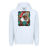 White african american santa joy Premium Hoodie - RanaPortraitStore