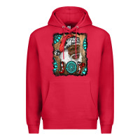 Cardinal african american santa joy Premium Hoodie - RanaPortraitStore