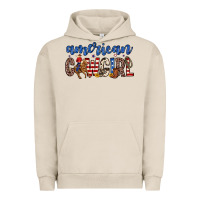 Pigment French Oak american cowgirl Urban Hoodie - Zillion Design Studio