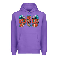 Purple mama American football Premium Hoodie - Zillion Design Studio