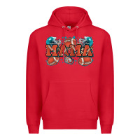 Red mama American football Premium Hoodie - Zillion Design Studio
