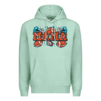 Seafoam mama American football Premium Hoodie - Zillion Design Studio