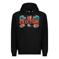 Black mama American football Premium Hoodie - Zillion Design Studio