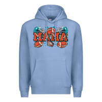 Colony Blue mama American football Premium Hoodie - Zillion Design Studio