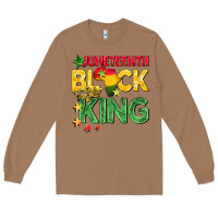Toasted Coconut juneteenth black king Long Sleeve Tee - BarkalooDesign