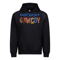 Black American cowboy Urban Hoodie - Zillion Design Studio