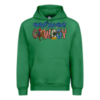 Emerald American cowboy Urban Hoodie - Zillion Design Studio