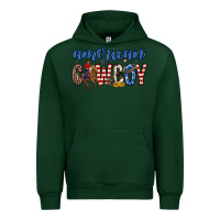 Forest Green American cowboy Urban Hoodie - Zillion Design Studio